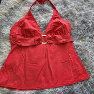 2Bamboo Tankini swimwear top woman's size L